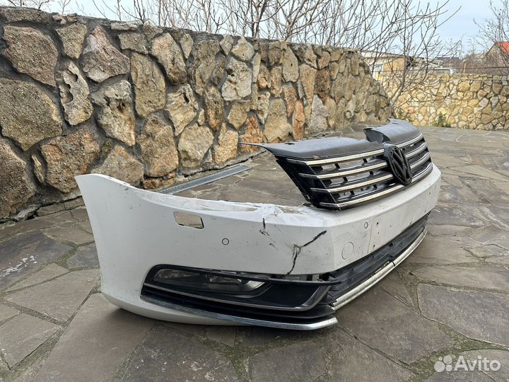 Бампер в сборе passat b7