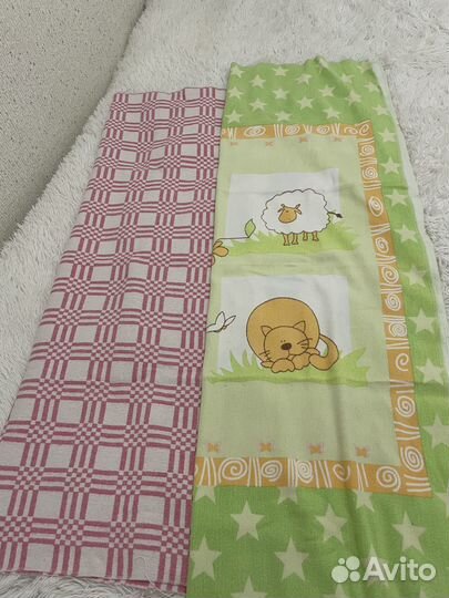 Детское байковое одеяло 2 шт