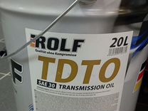 Трансмиссионное масло tdto SAE 30W