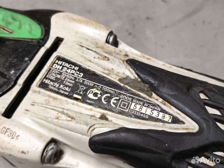 Перфоратор hitachi dh24pc3