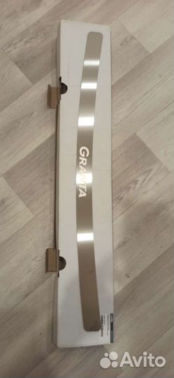 Накладка на задний бампер LADA granta