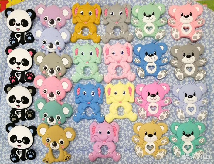 Силиконовые Грызунки для детей