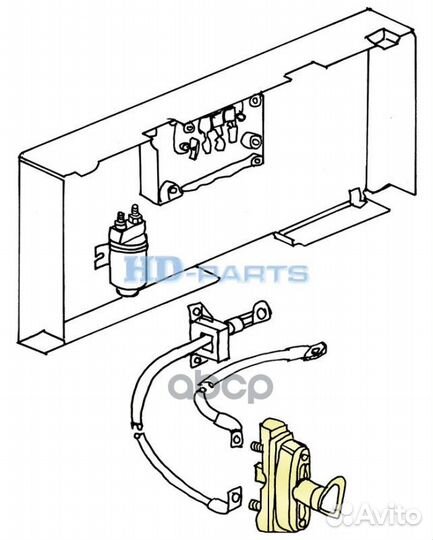 Ключ массы volvo 24V 116202/74170364/ 116202 HD