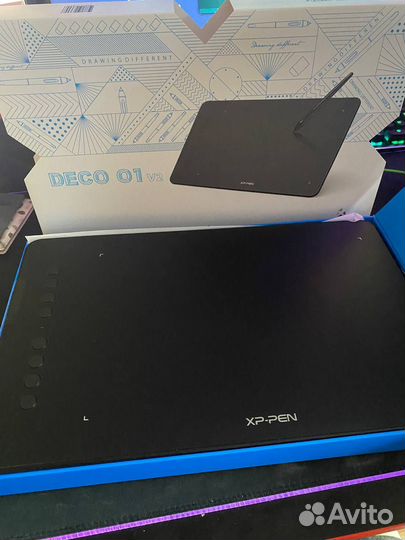 Графический планшет xp pen deco 01 v2