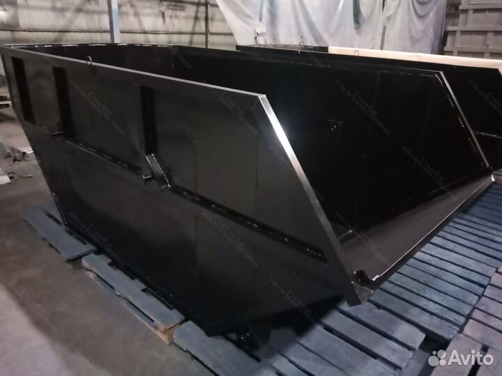 Мусорный бункер металлический 8 м3 А-А140