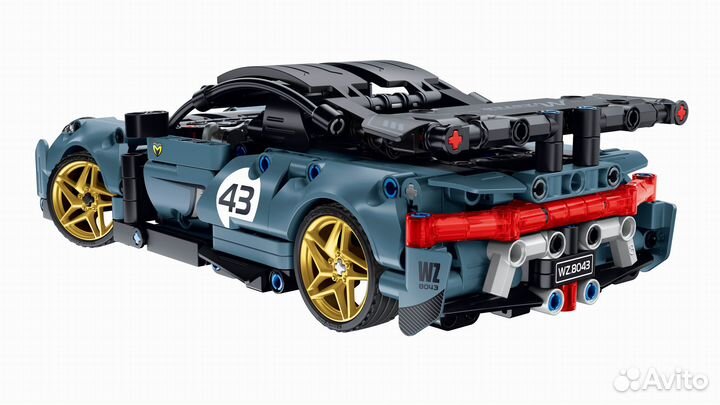 Конструктор iM.Master Спорткар на р/у 449 дет