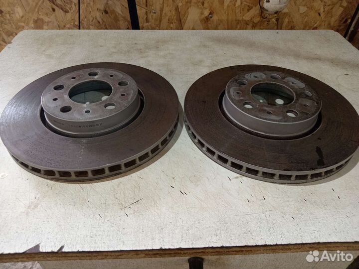 Передние тормозные диски с колодками вольво s60