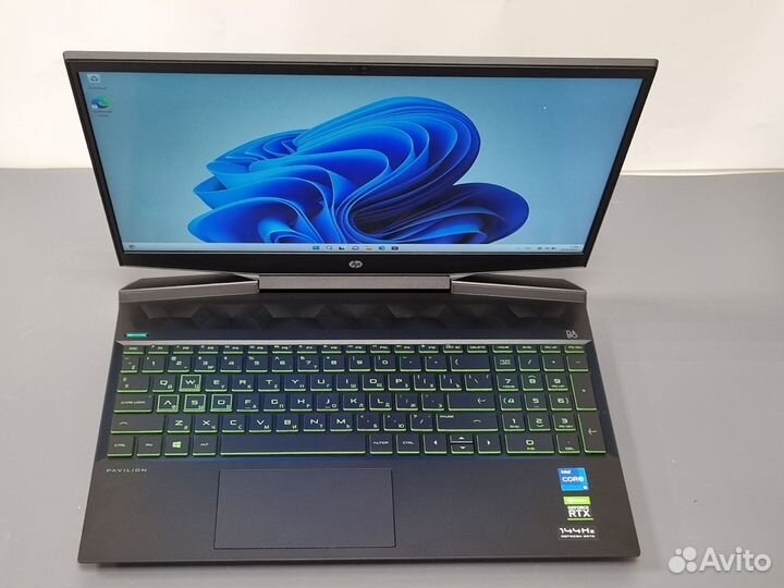 Ноутбук HP Pavilion Gaming i5 11300H RTX 3050ti