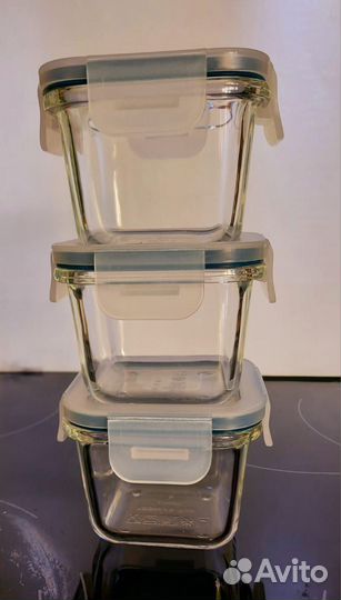 Набор контейнеров для продуктов Икеа