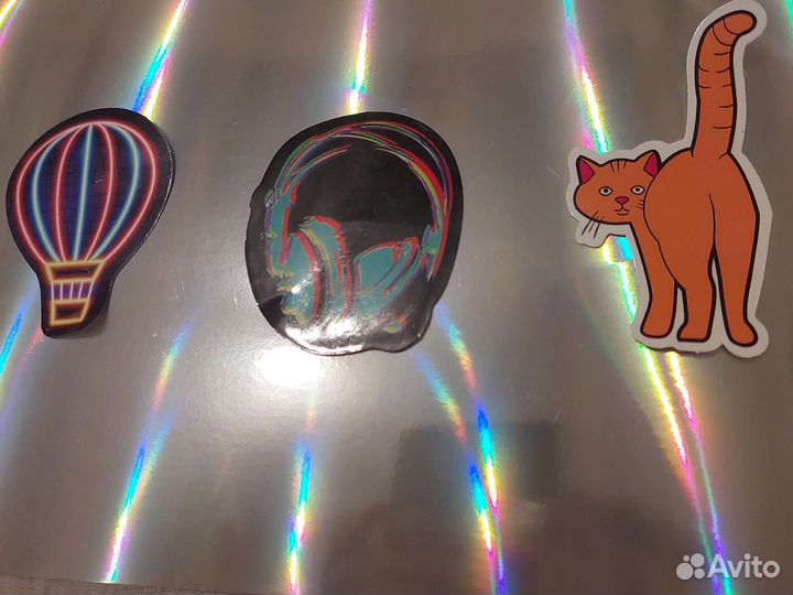 Стикеры водонепронецаемые цена за 1 шт