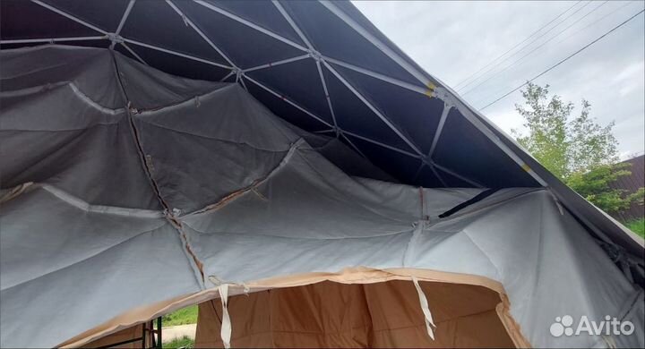 Шатер геокупол для глэмпинга