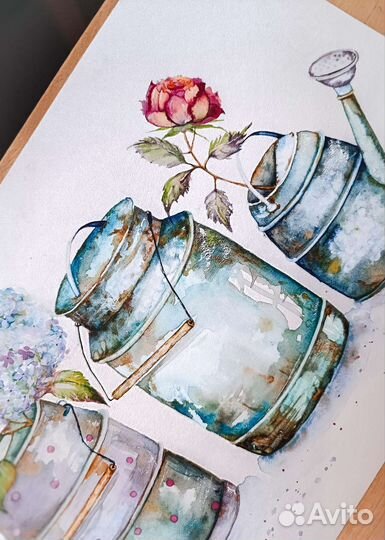 Акварельная картина 