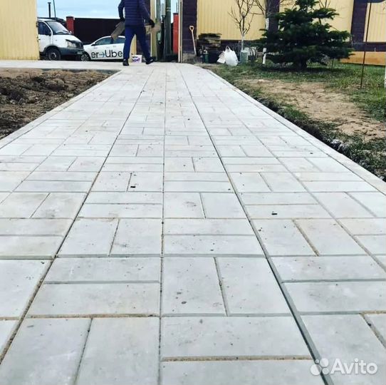 Укладка тротуарной плитки под ключ