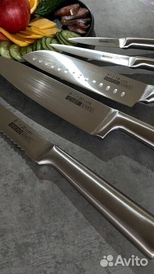 Набор кухонных ножей по японской технологии