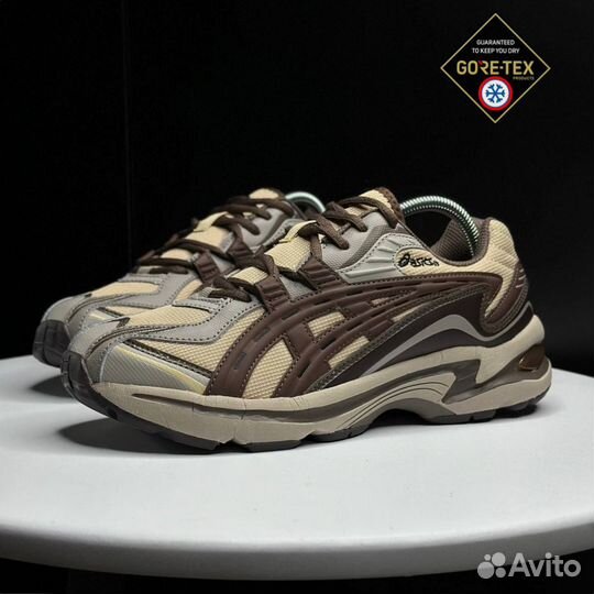 Кроссовки зимние Asics Gel-Preleus brown and begie