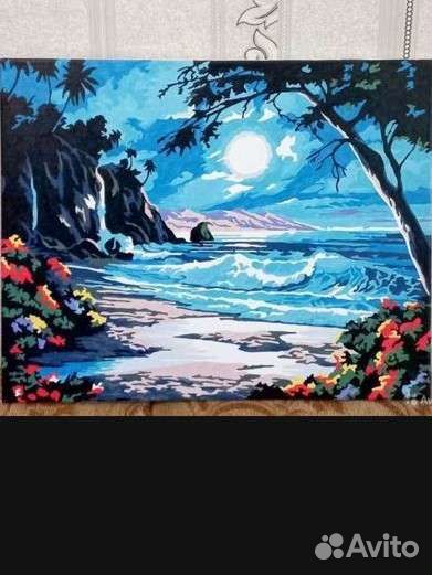 Картина акрил на холсте