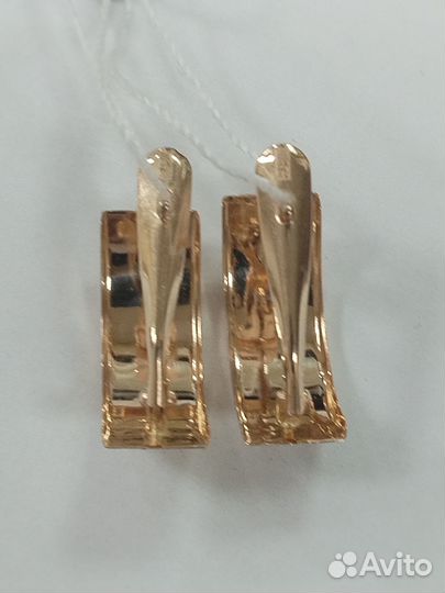 Золотые серьги