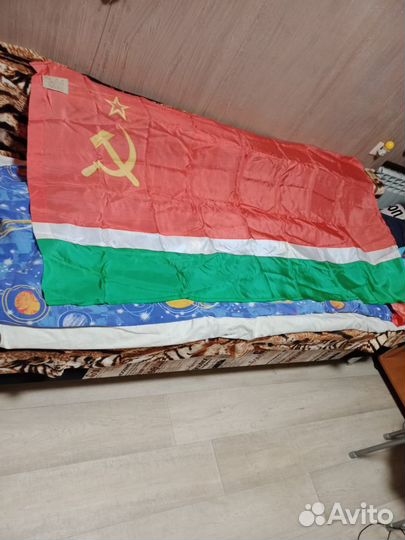 Флаг Туркменской сср 1988 г