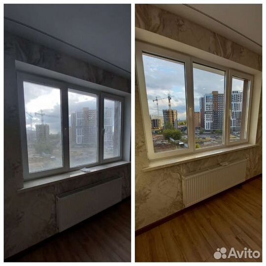 Мойка окон, балконов, уборка домов, квартир