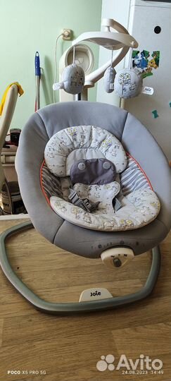 Электрокачели joie