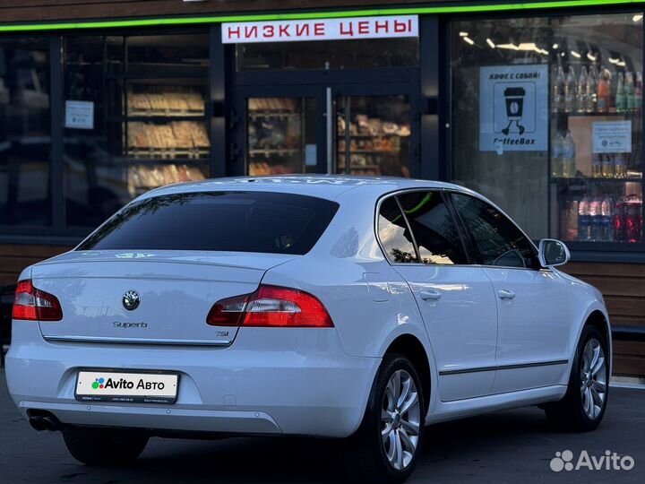 Skoda Superb 1.8 AMT, 2011, 190 000 км