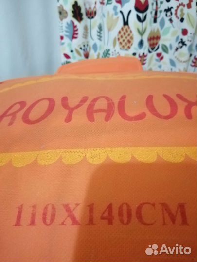 Плед детский плюшевый