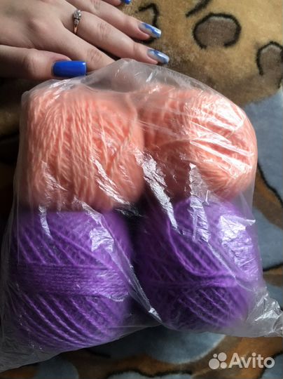 Пряжа для вязания разная