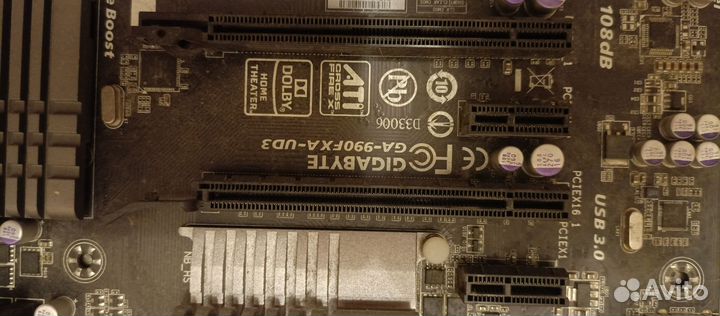 Материнская плата с процессором