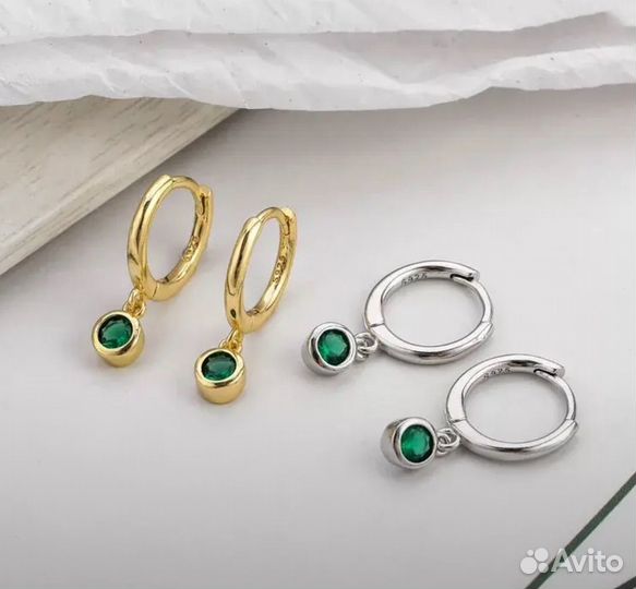 Серьги минимализм