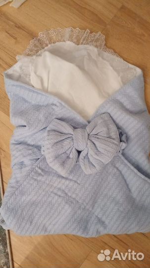 Конверт на выписку для мальчика весна/осень