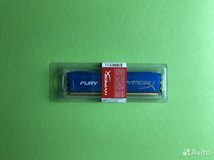 DDR3 4 GB 1600Mhz HyperX Fury новая С гарантией