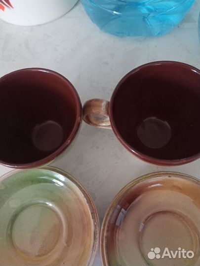 Чайная пара СССР ручная роспись