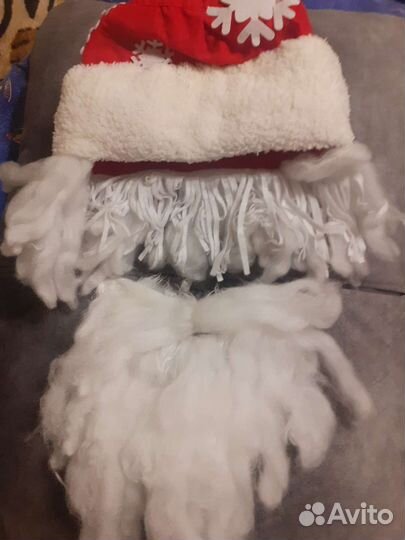Костюм деда мороза детский 146 см