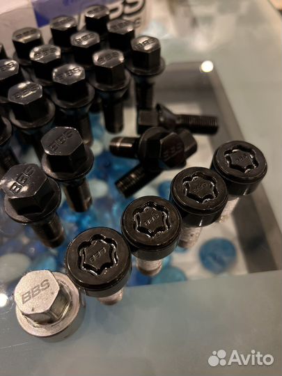 Болт BBS M14*1.5 / Rays M14*1.25 / Audi Golf Bmw