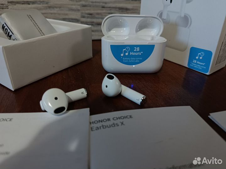 Беспроводные наушники honor choice earbuds x