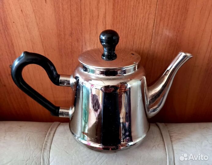Заварочный чайник мельхиор СССР Кольчугино