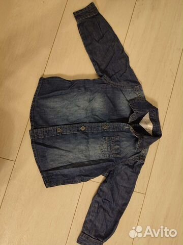 Рубашка джинсовая