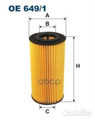 Фильтр масляный OE6491 Filtron