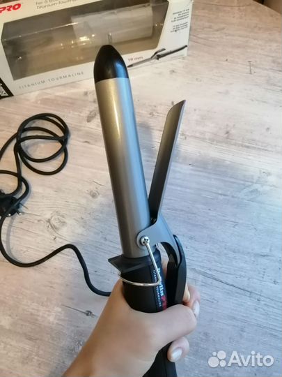 Плойка для волос Babyliss pro 19мм