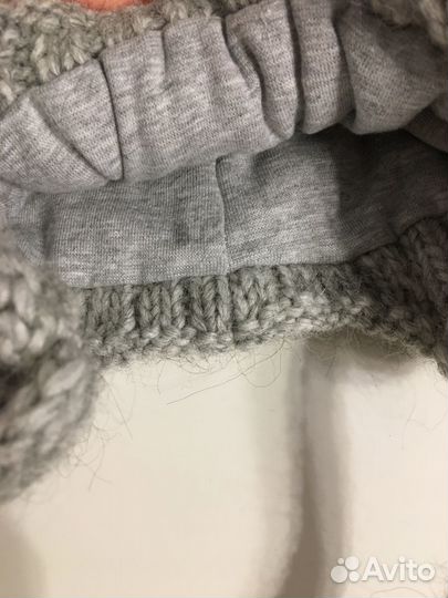 Шапка детская зимняя новая шерстяная(альпака)