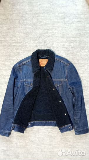 Куртка Levi's шерпа Оригинал размер L