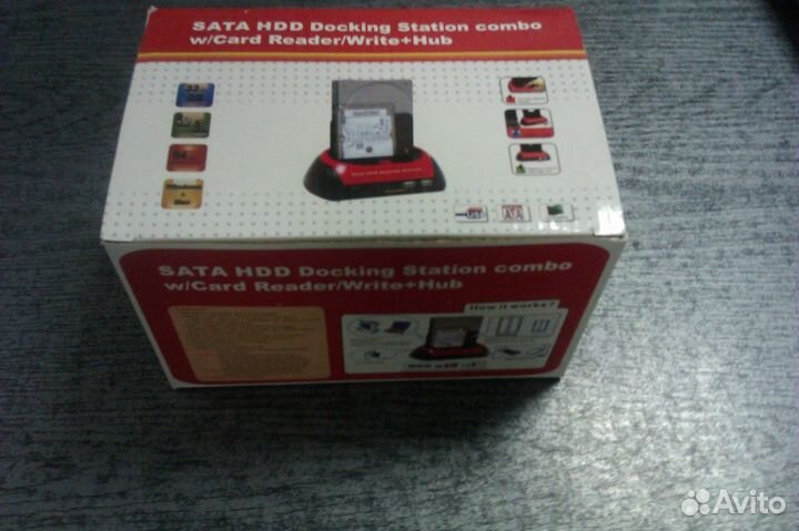 SATA HDD Docking Station combo новая