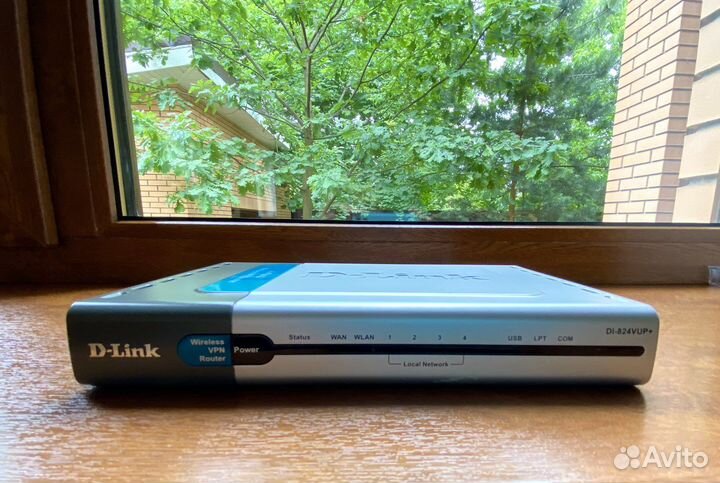 Роутер/маршрутизатор D-link DI-824VUP+