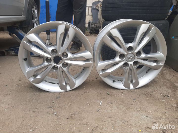 Диски R17 5на 114.3 Хёндай оригинальные