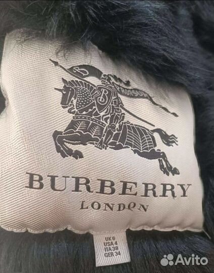 Burberry дубленка