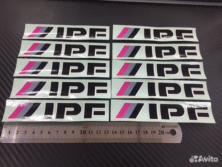 Наклейка IPF 13*2см Япония оригинал