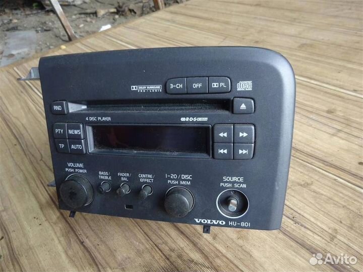 Магнитола Volvo S80 1998-2006