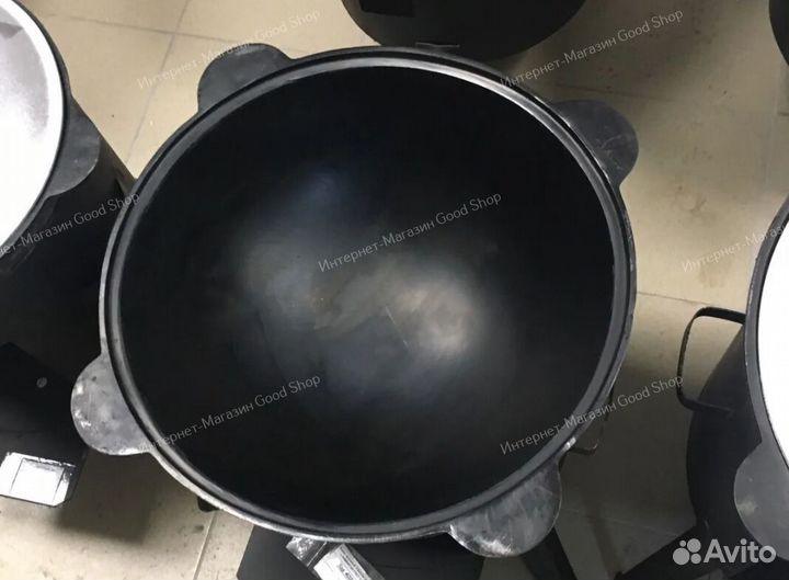 Казан с крышкой сковородкой 12 л