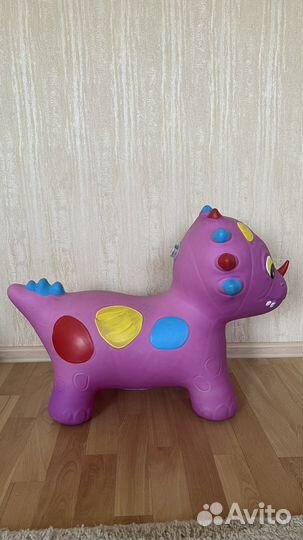 Динозавр резиновый, фитбол