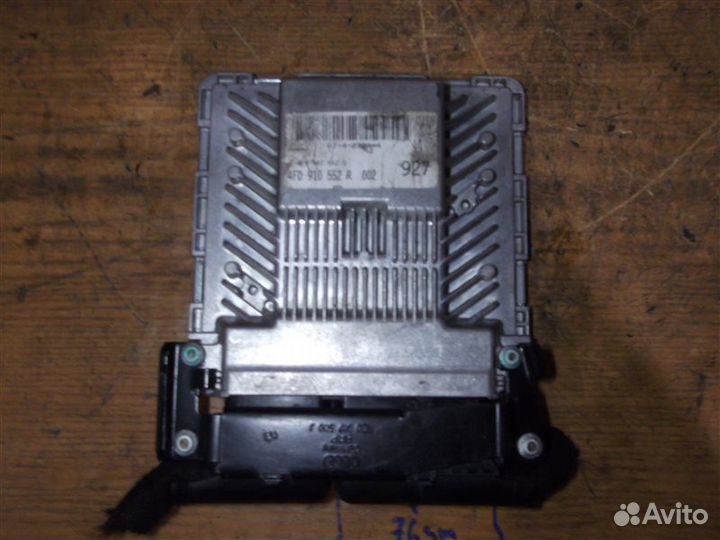 Блок управления двигателем 4F0907552D Audi A6 4F2